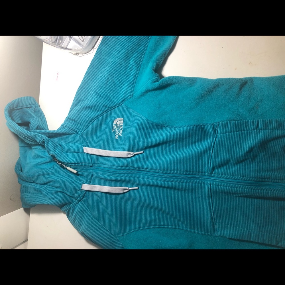 Blue North Face Fleece